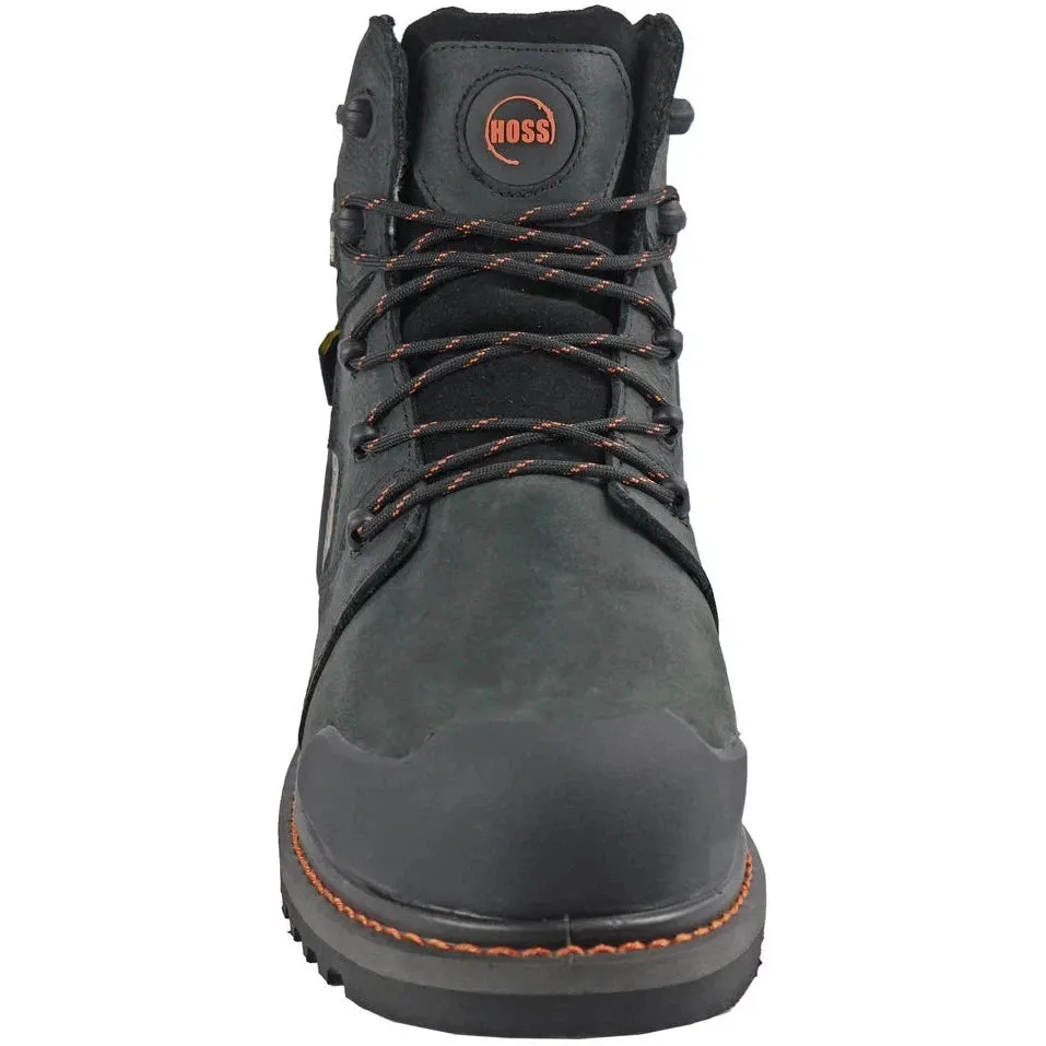 Hoss Men's Bronc 6" Composite Toe Waterproof Puncture Resistant  Work Boot - Black 60145