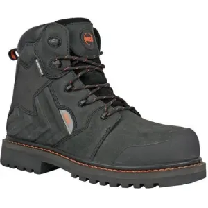 Hoss Men's Bronc 6" Composite Toe Waterproof Puncture Resistant  Work Boot - Black 60145