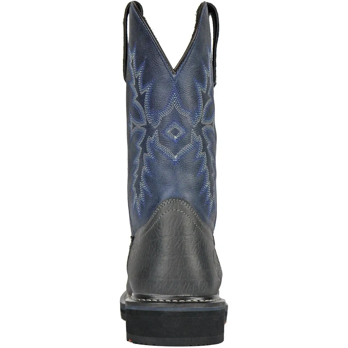 Hoss Men's Hunch Composite Toe Western Work Boot - Grey/Navy 92030