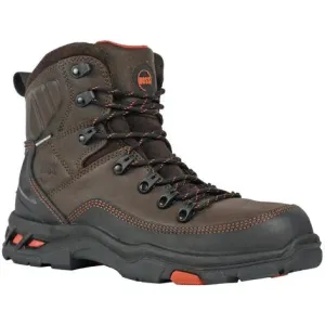 Hoss Men's Traverse 6" Composite Toe Waterproof Slip Resist Work Boot - Brown 60260
