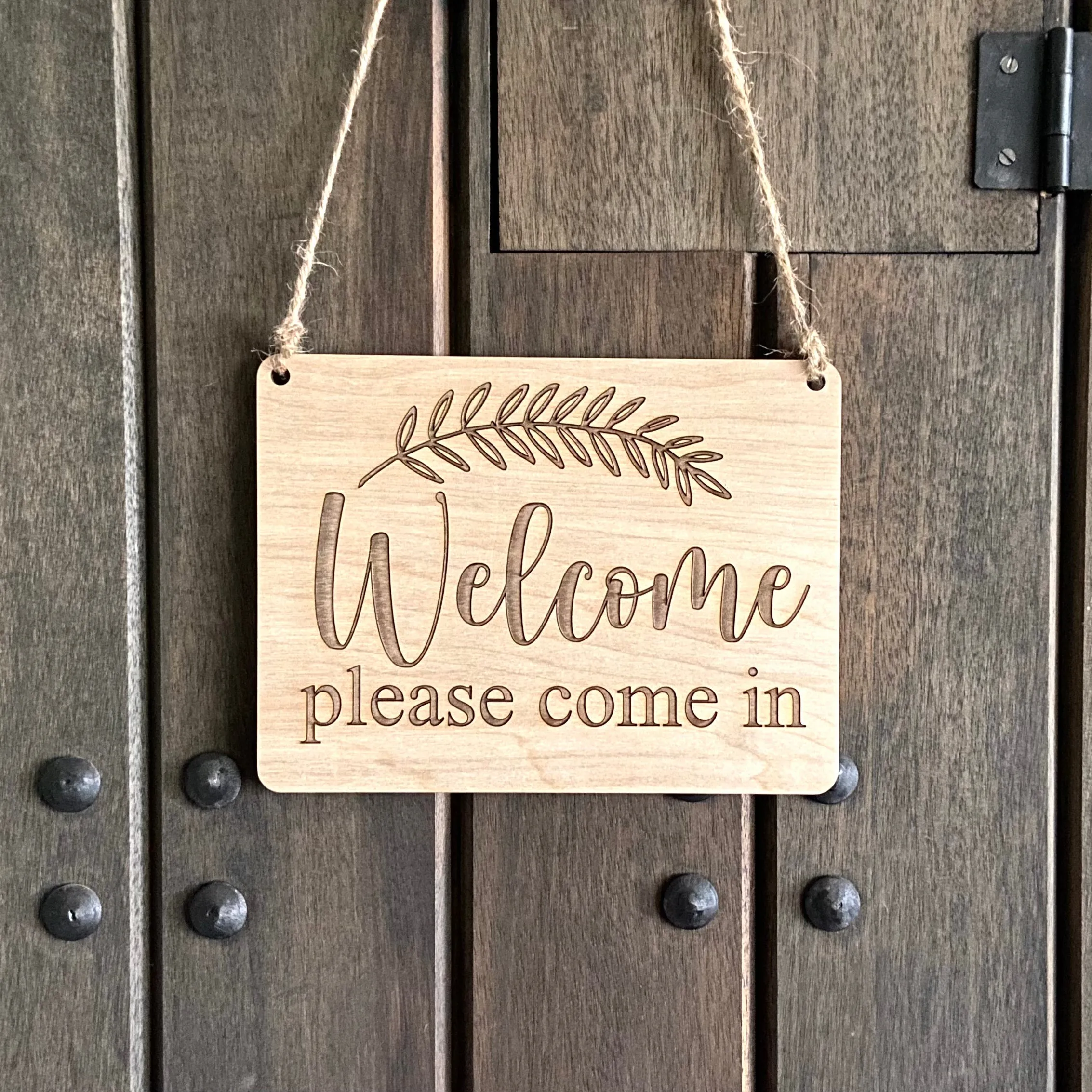 In Session - Please Do Not Disturb - 8"x6" - Hanging Office Door Sign