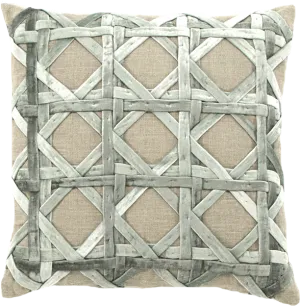 Jute Linen Aqua Velvet - Callisto Home
