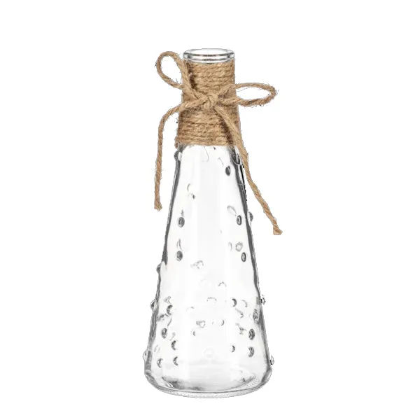 Jute Wrapped Bud Vase Set