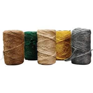 Jute Yarn (Natural Colours) pk 5