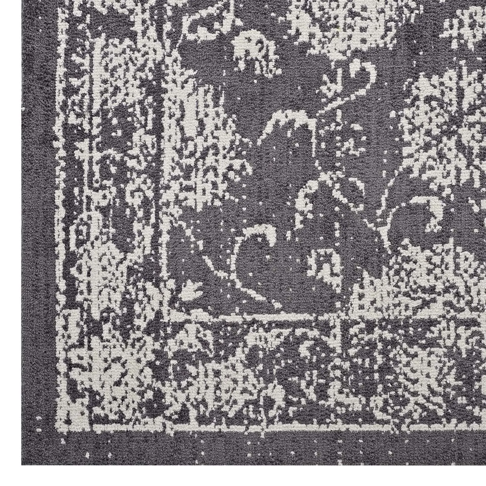 KAZIA DISTRESSED FLORAL LATTICE