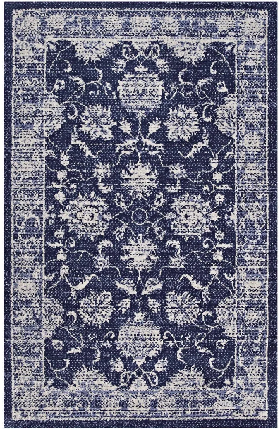 KAZIA DISTRESSED FLORAL LATTICE