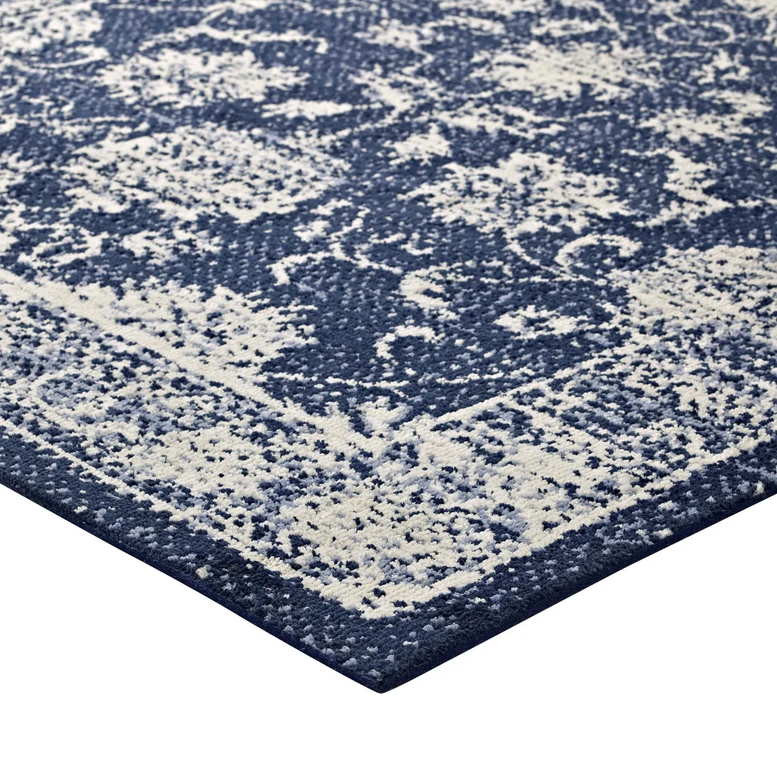KAZIA DISTRESSED FLORAL LATTICE