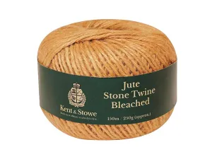Kent & Stowe Jute Twine Bleached Stone 150M (250G)