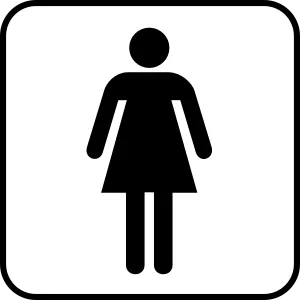 Ladies Toilets Passenger Vessel And Terminal Sign Board