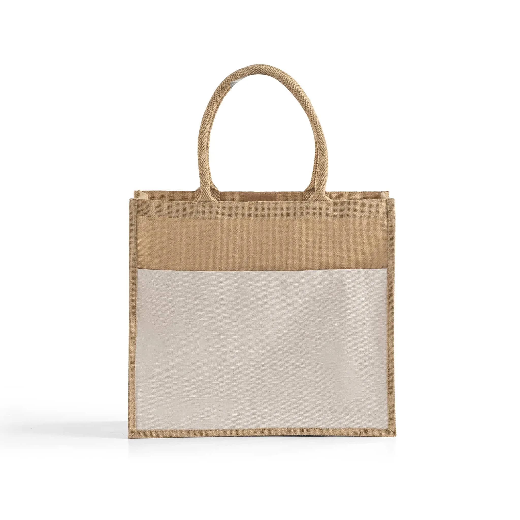 Large Easy-Print Jute Bag