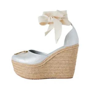 Love Espadrilles - Silver Dual