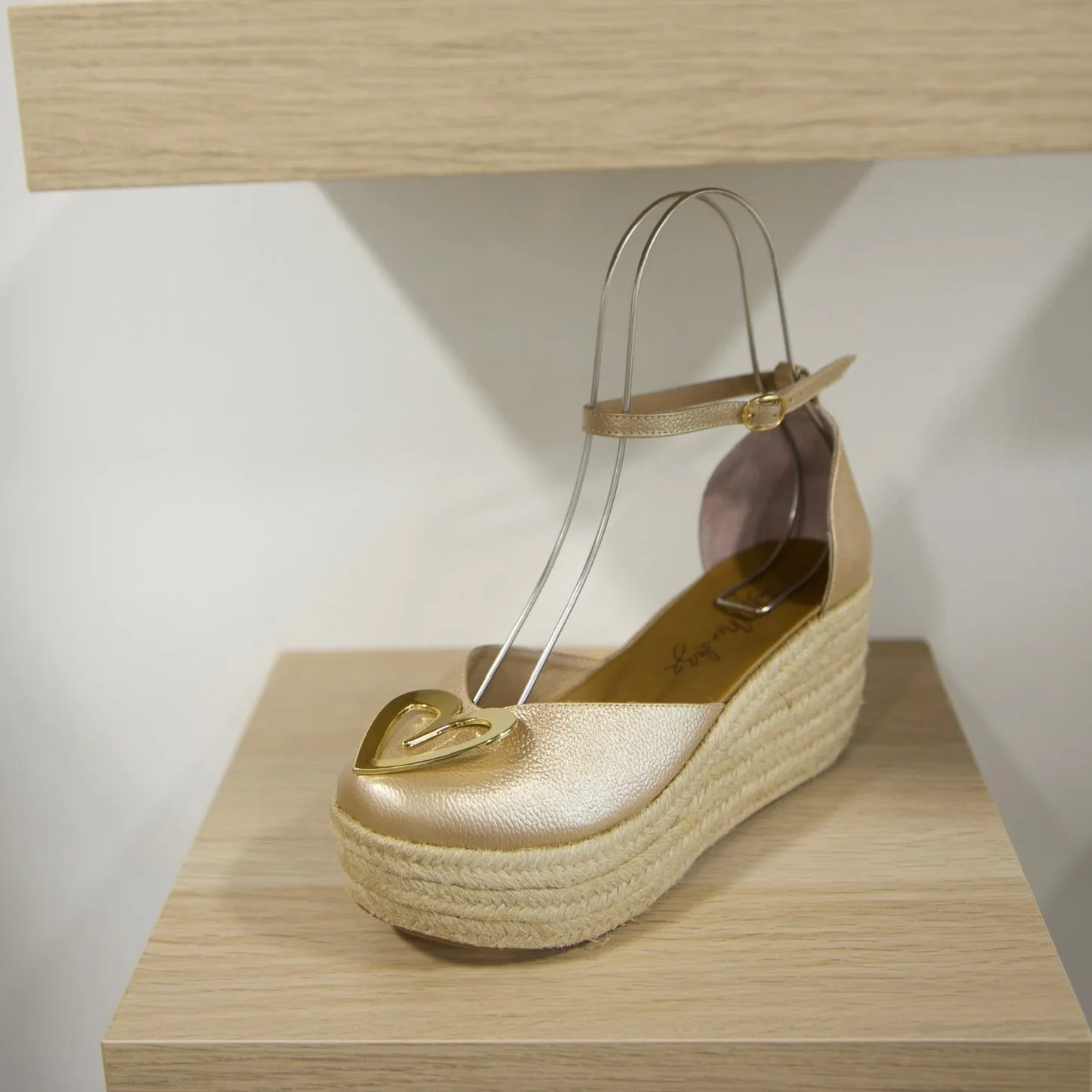 Love Gold Espadrilles  - Low High