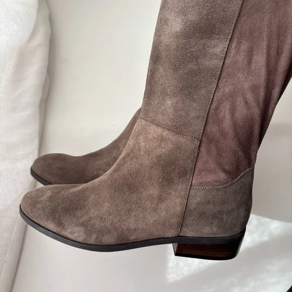Lucky Brand Calypso Over-The-Knee Boots suede sz 7.5M