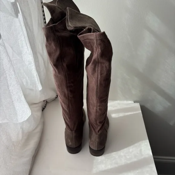 Lucky Brand Calypso Over-The-Knee Boots suede sz 7.5M