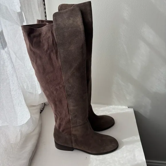 Lucky Brand Calypso Over-The-Knee Boots suede sz 7.5M
