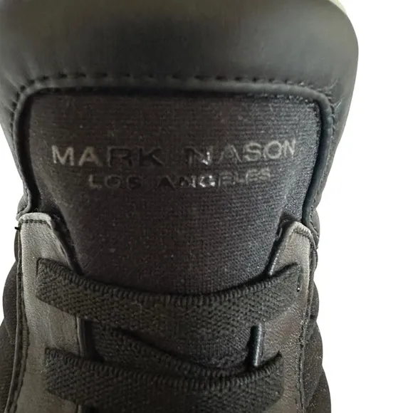 MARK NASON NEO BLOCK AMPED LEATHER SNEAKERS SIZE 9