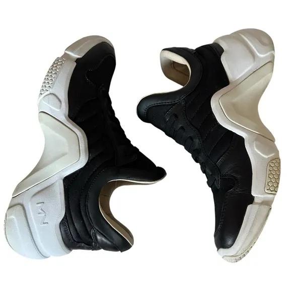 MARK NASON NEO BLOCK AMPED LEATHER SNEAKERS SIZE 9