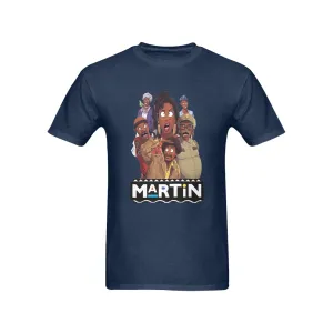 Martin Characters Animated Men's T-shirt 100% Cotton