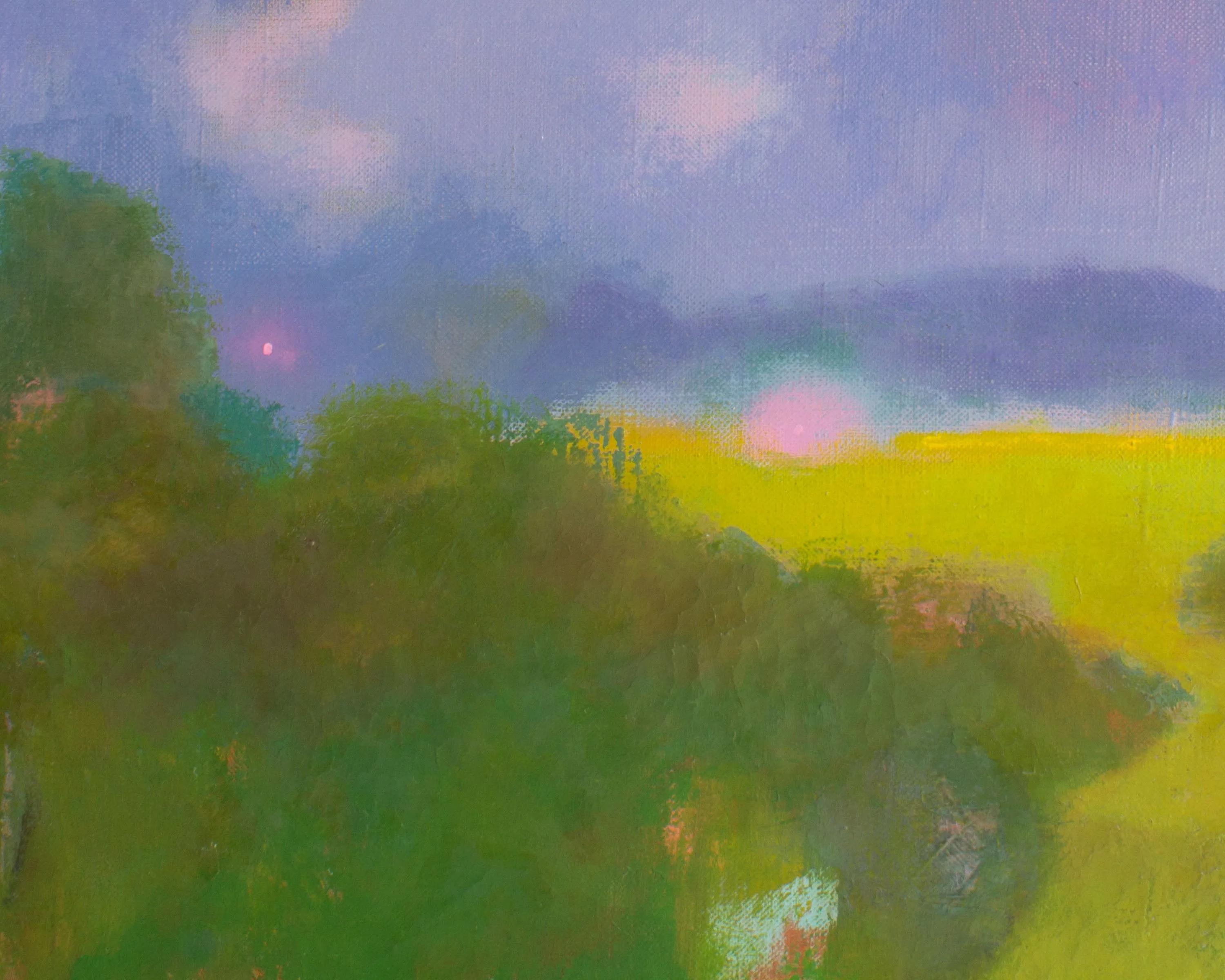 Martin Friedman Oil on Canvas Landscape Painting