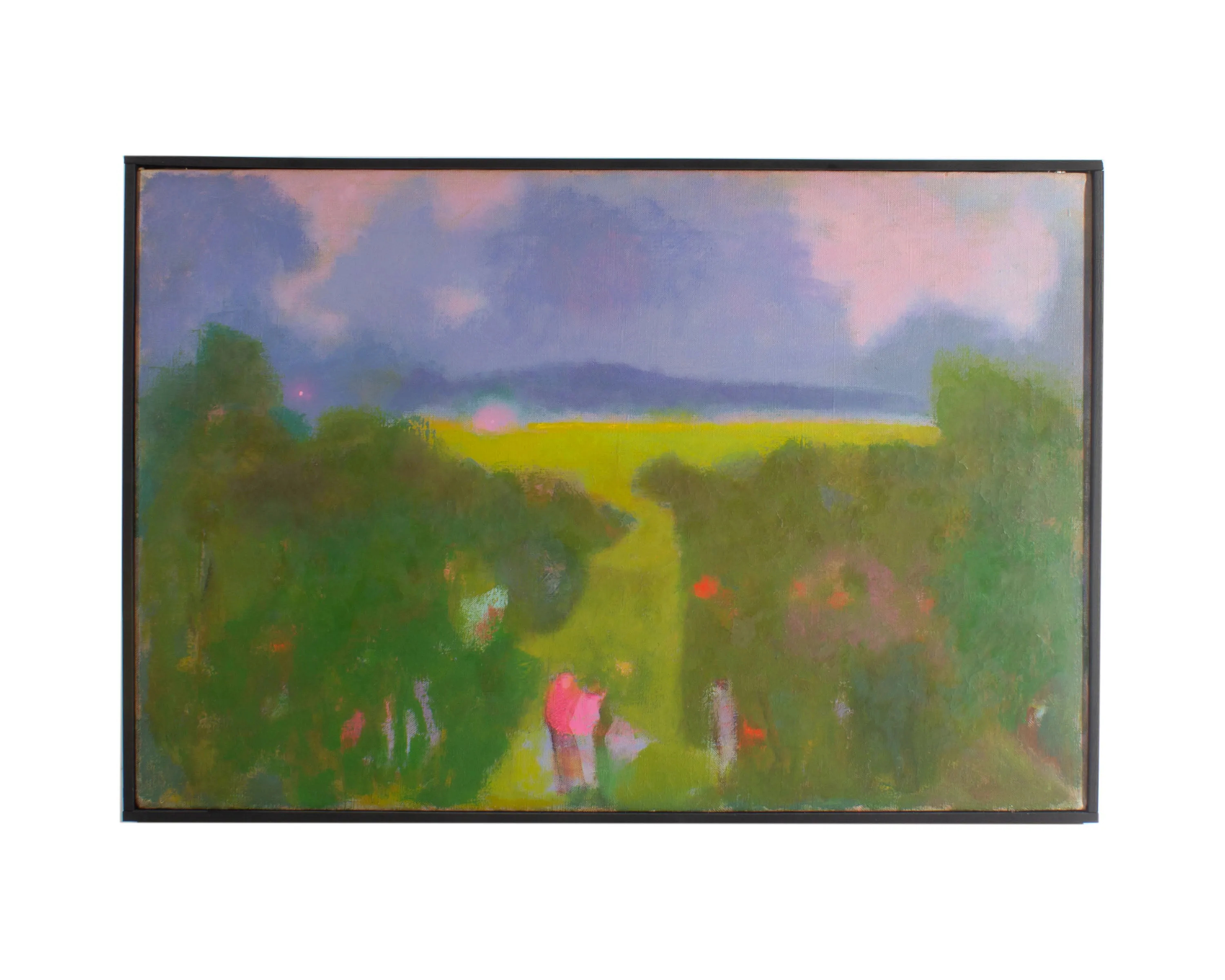 Martin Friedman Oil on Canvas Landscape Painting