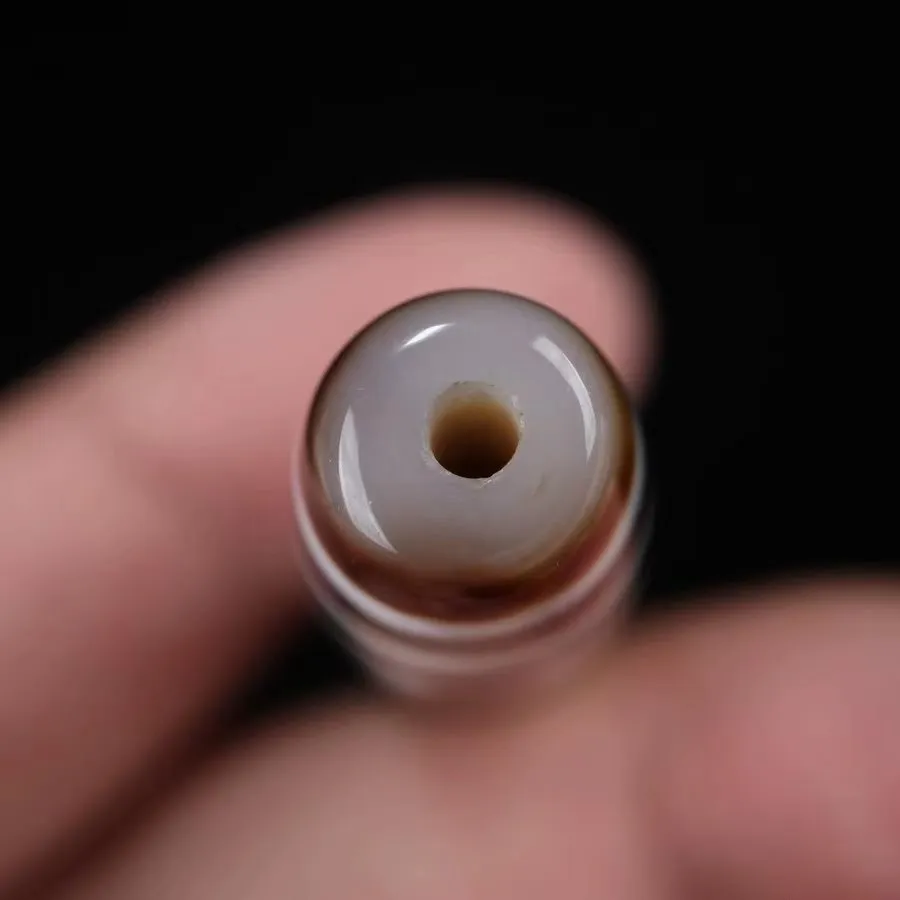 Mastery of Eightfold Path Talisman 8 Eye Dzi Bead
