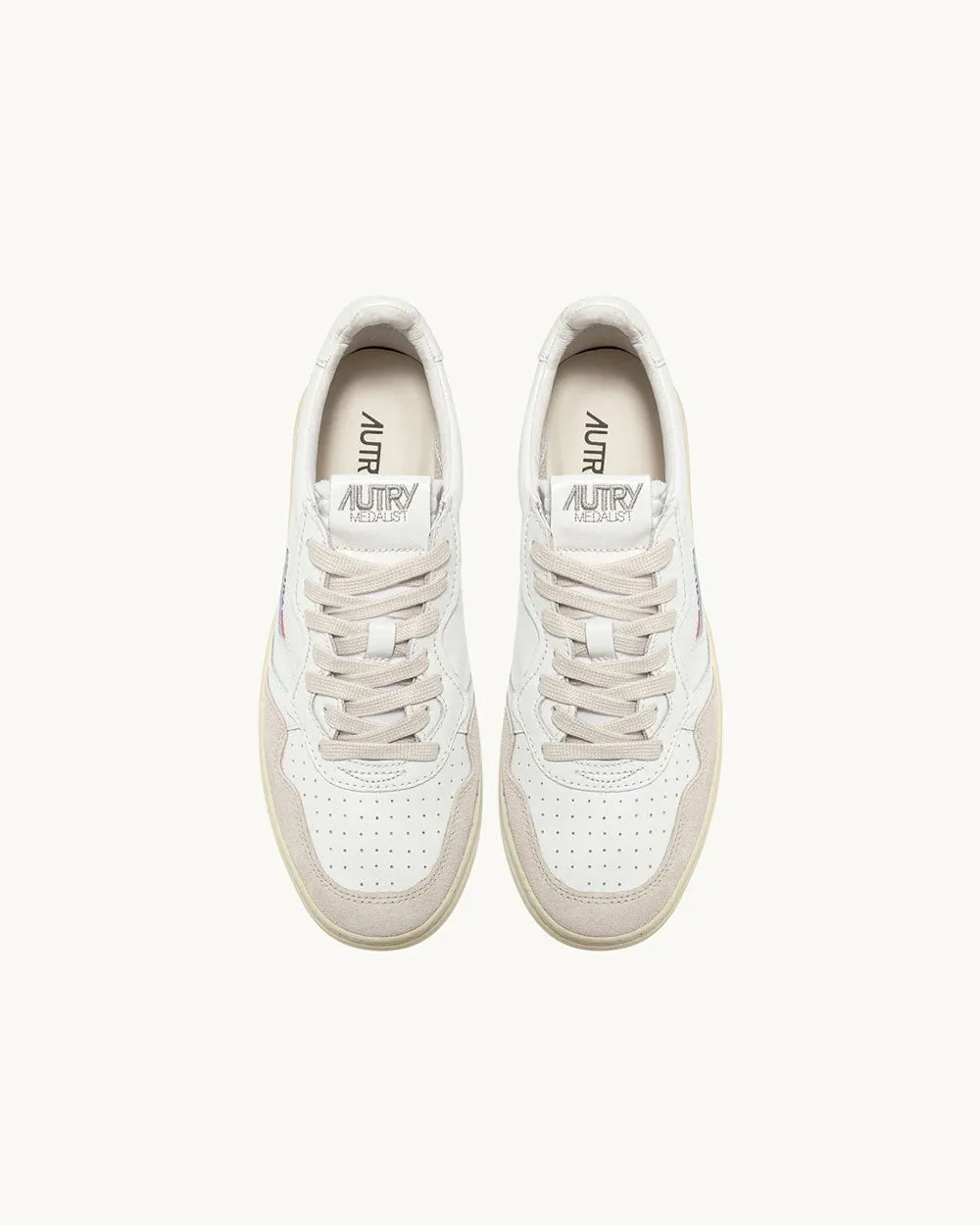 Medalist Low Wom- Leat/Suede White