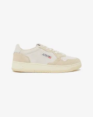 Medalist Low Wom - Suede/Hair Ecru