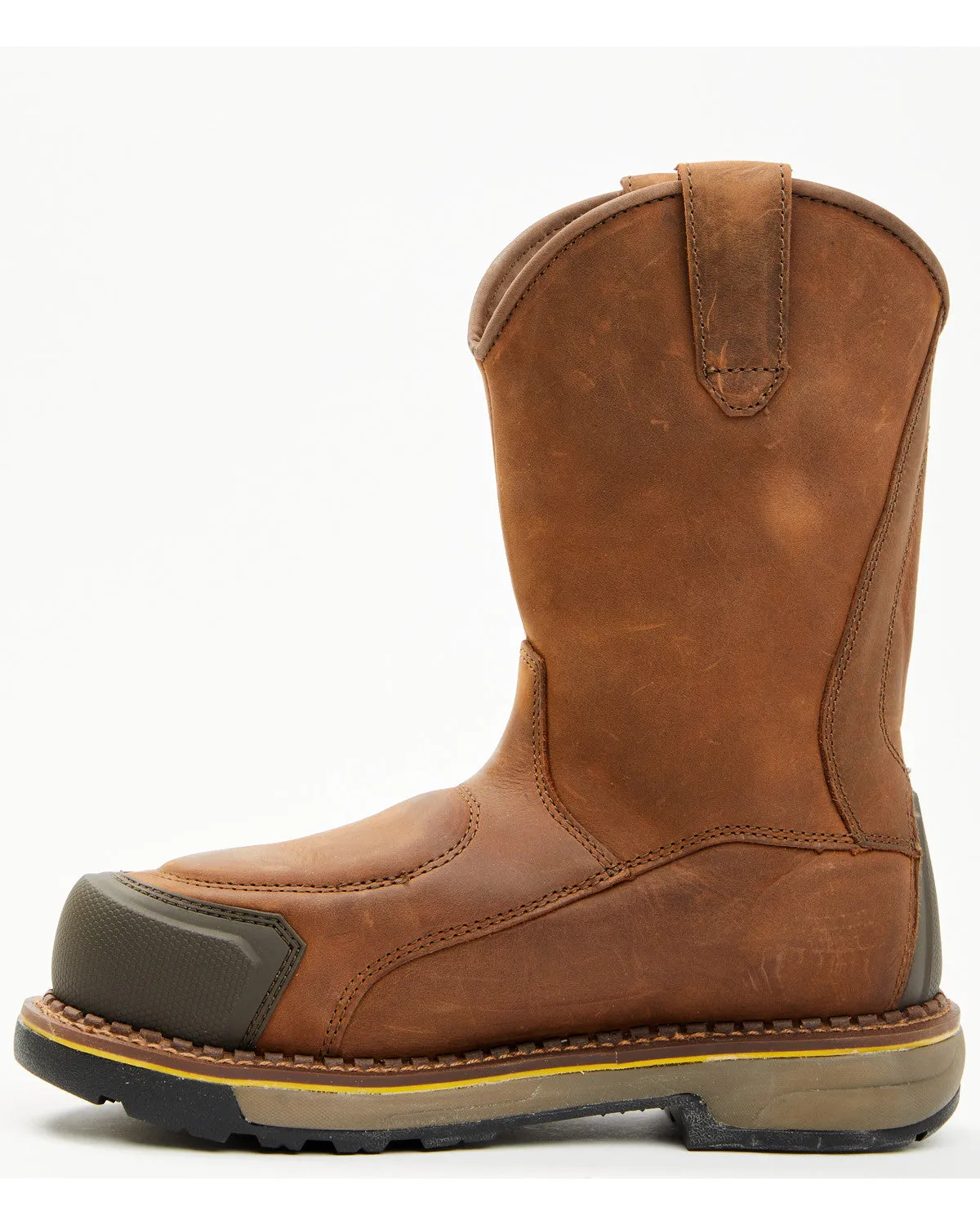Men's 10" Internal Met Guard Pull-On Work Boots - Composite Toe
