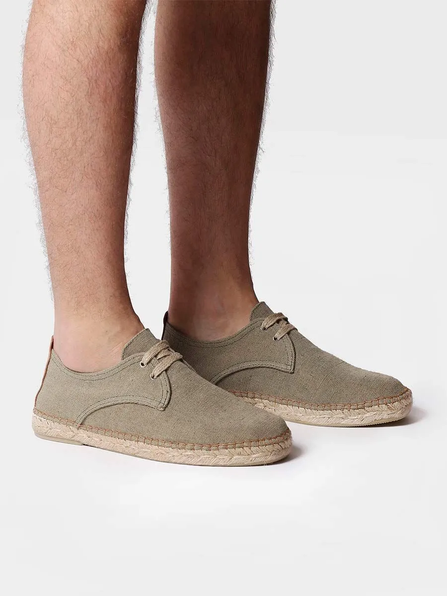 Men's espadrilles with laces - DIXON