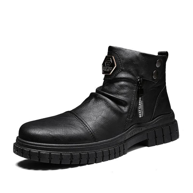 Men's High-top Martin Boots British Trend Tooling