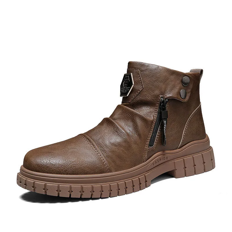 Men's High-top Martin Boots British Trend Tooling
