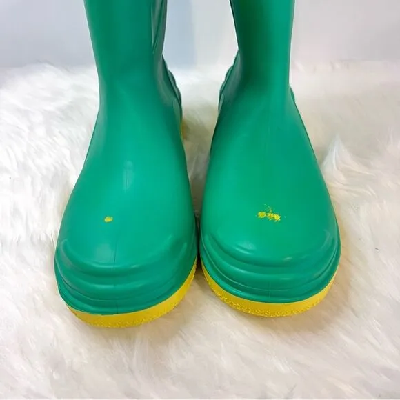 Men's Onguard  Hazmax Green 16” PVC Knee Boots Steel Toe Mens Size 8