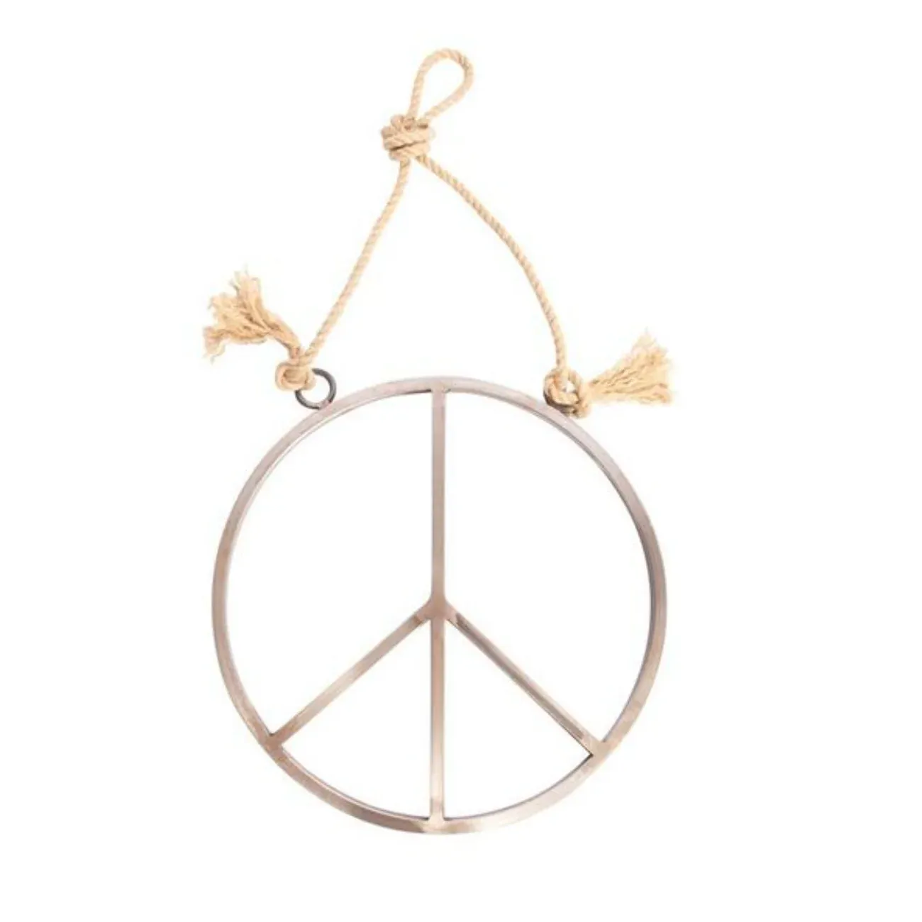 Metal Peace Sign 15"x15"
