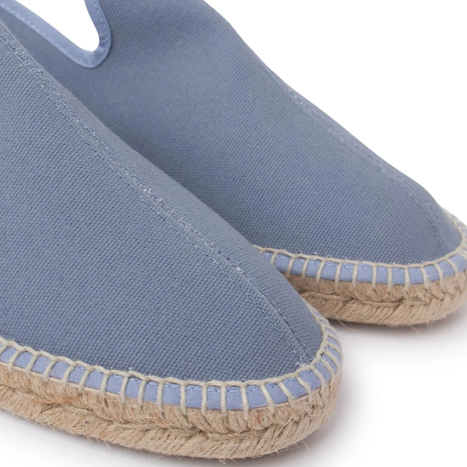 Napoli Eco Friendly Vegan Slip on Espadrilles - Denim