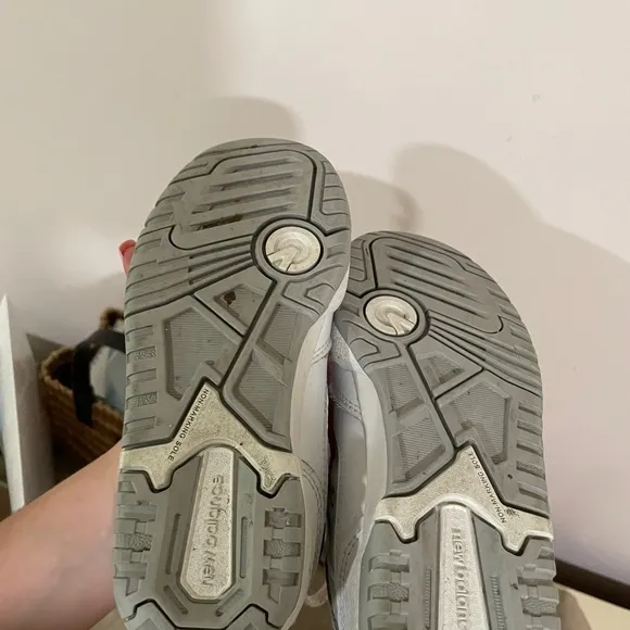 New Balance 550 White Sneaker Size 12 Toddler