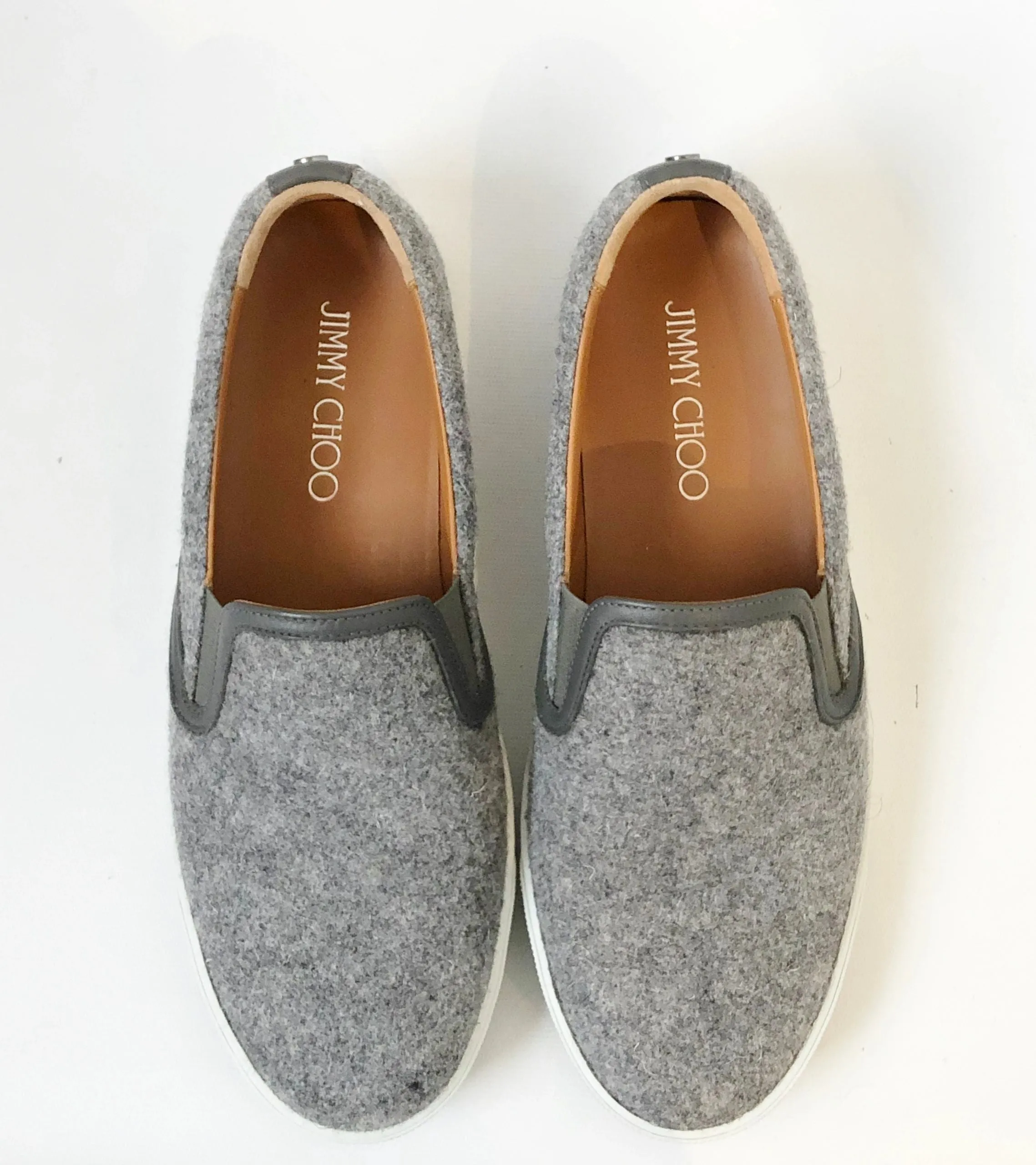 NEW Jimmy Choo Wool Sneaker Size 41.5 It (11.5 Us)