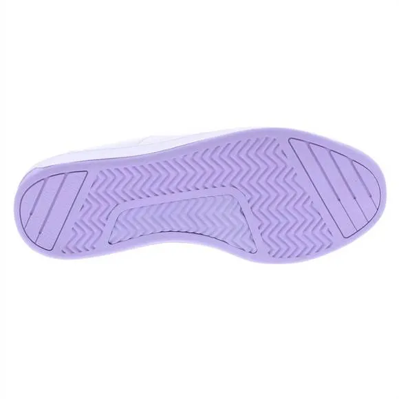 NEW TSUKIHOSHI girl's rally sneakers in white/lavender