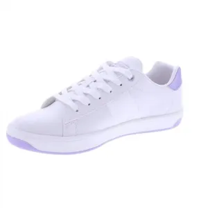 NEW TSUKIHOSHI girl's rally sneakers in white/lavender