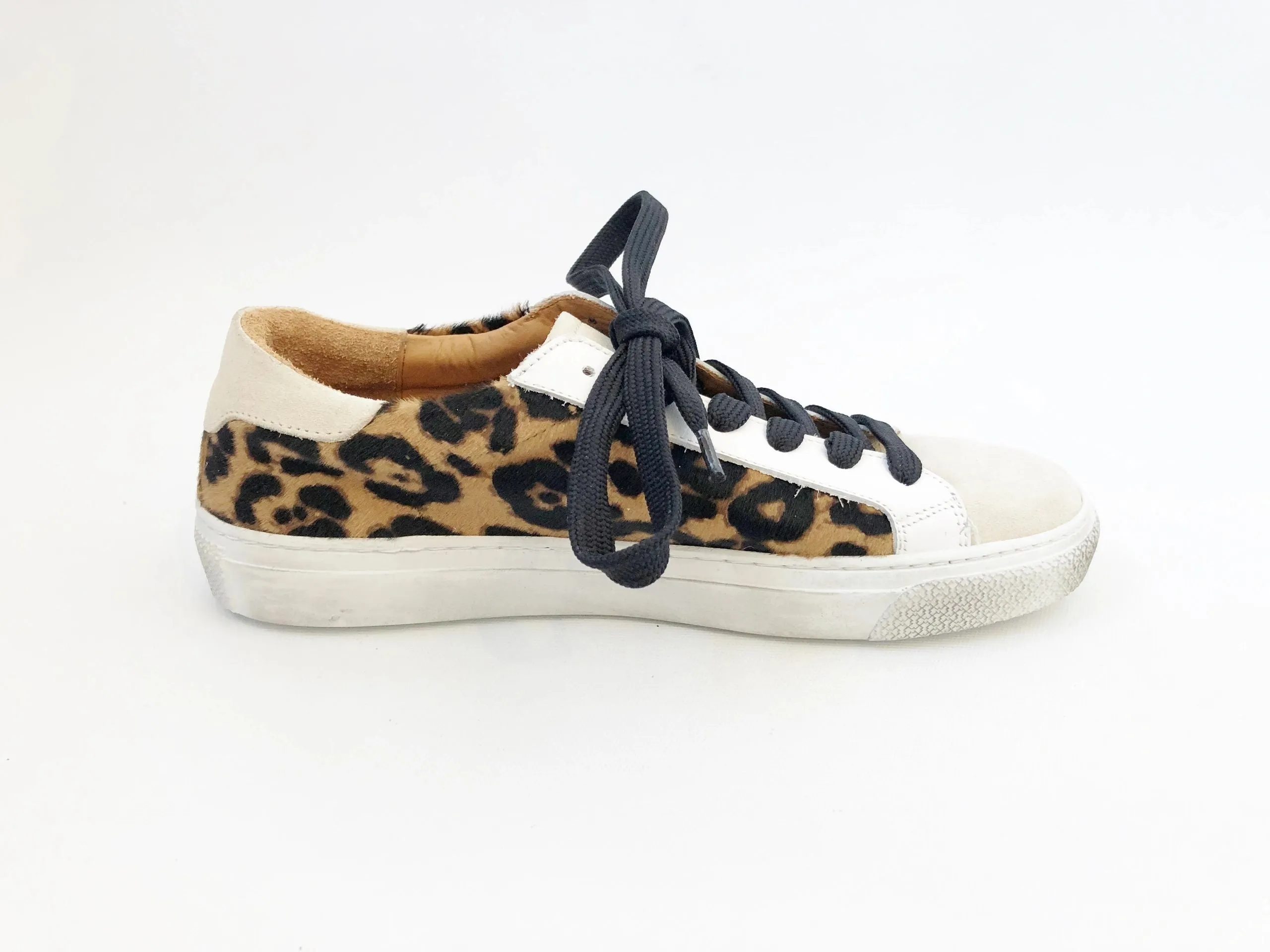 NEW Veronica Beard Leopard Sneaker Size 9