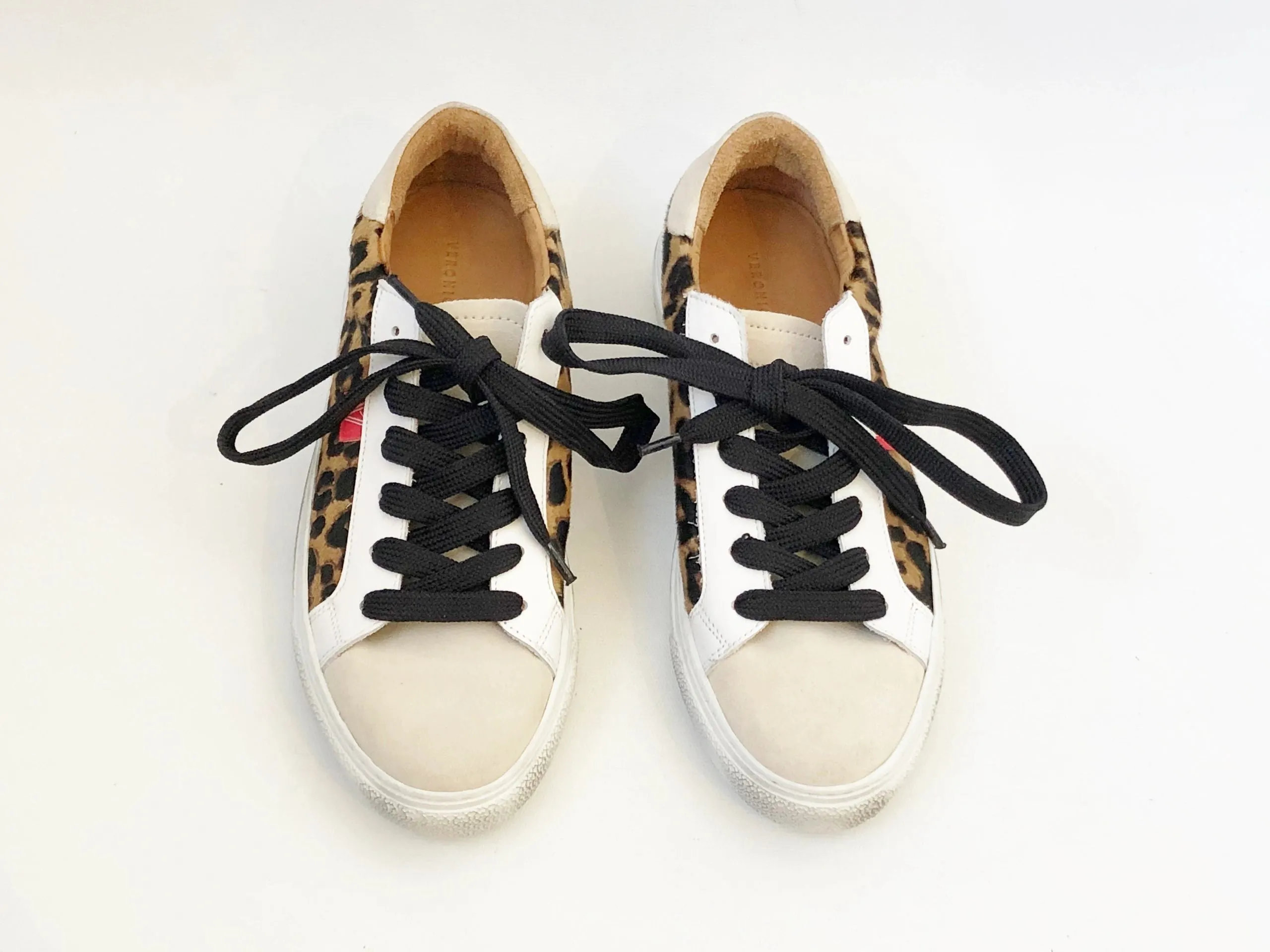 NEW Veronica Beard Leopard Sneaker Size 9