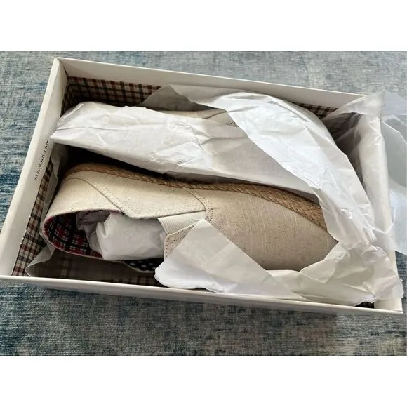 NIB! Ben Sherman Beige Jenson Slip On Shoes Men's Size 8