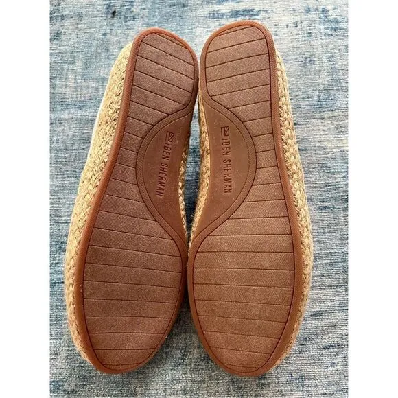 NIB! Ben Sherman Beige Jenson Slip On Shoes Men's Size 8