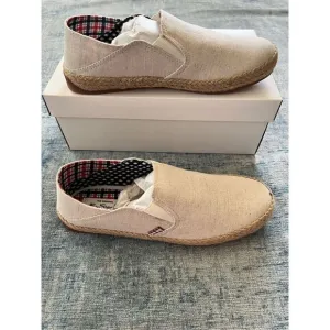 NIB! Ben Sherman Beige Jenson Slip On Shoes Men's Size 8