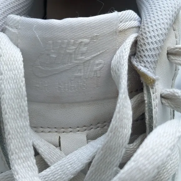 Nike Air Force 1 White Leather Shoes DH2920-111 Size 4Y Unisex