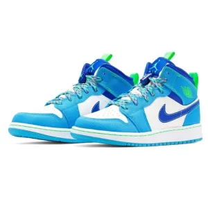 Nike Air Jordan 1 Mid SE GS 'Sprite 4.5