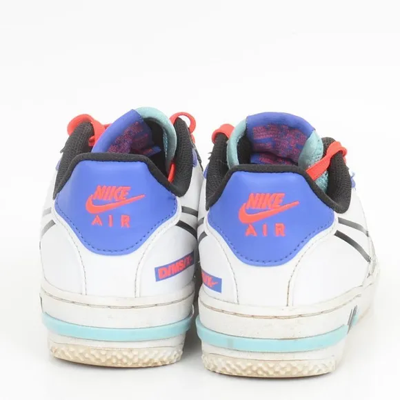 Nike Air Force 1 React Grade School CD6960-101 Sz 4.5Y (Youth) Sneakers Low Top