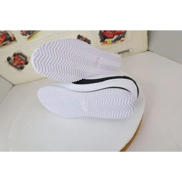 Nike Cortez Leather 'Panda Black' White Sneakers, Size 7Y / 8.5W BNIB DM0950-108