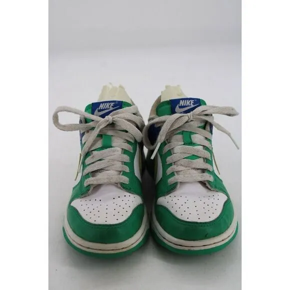 Nike Dunk Low GS Stadium Green Game Royal FN6973-100 Green Blue White YOUTH 4Y