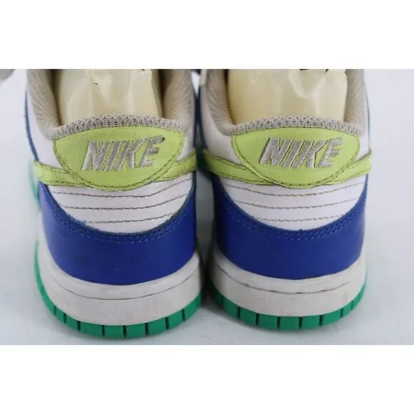 Nike Dunk Low GS Stadium Green Game Royal FN6973-100 Green Blue White YOUTH 4Y