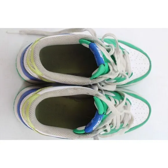 Nike Dunk Low GS Stadium Green Game Royal FN6973-100 Green Blue White YOUTH 4Y